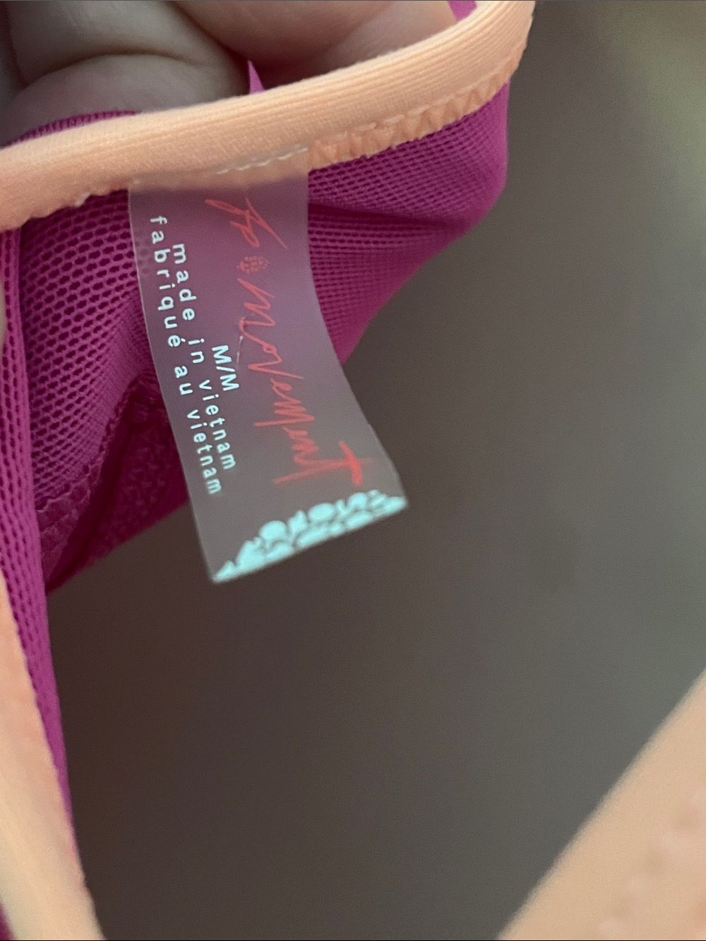 Free People One More Serve Cutout Athletic Dress Dragonfruit Color Combo Medium - Picture 8 of 11